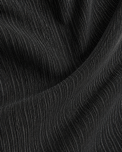 Colcha multiusos Rayas en color Negro