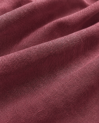 Colcha multiusos Skal en color Vino