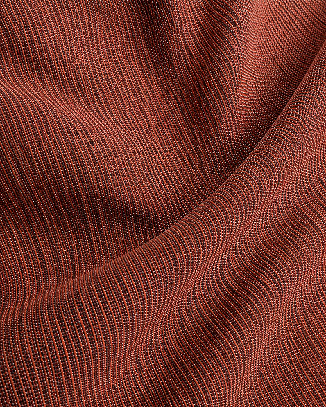 Colcha multiusos Rayas en combinación Naranja-Café